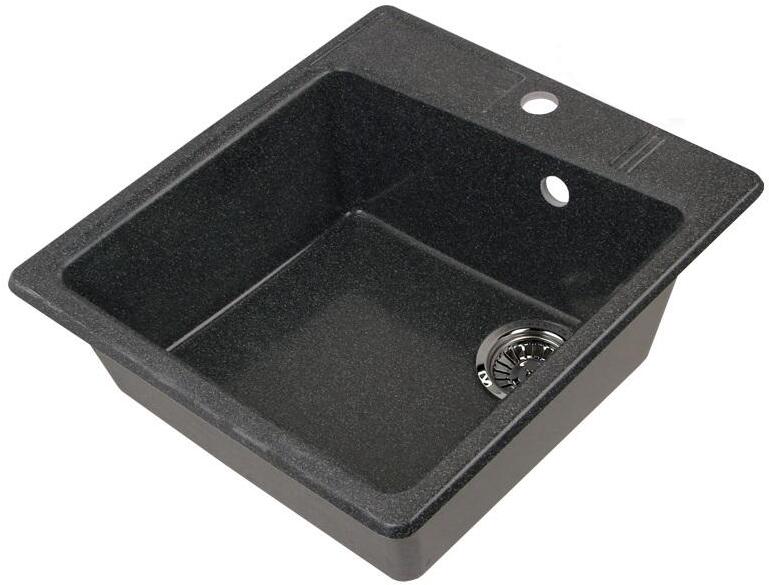 

Кухонная мойка Акватон Парма (черный) [1A713032PM210], Кухонная мойка Акватон Парма (графит)