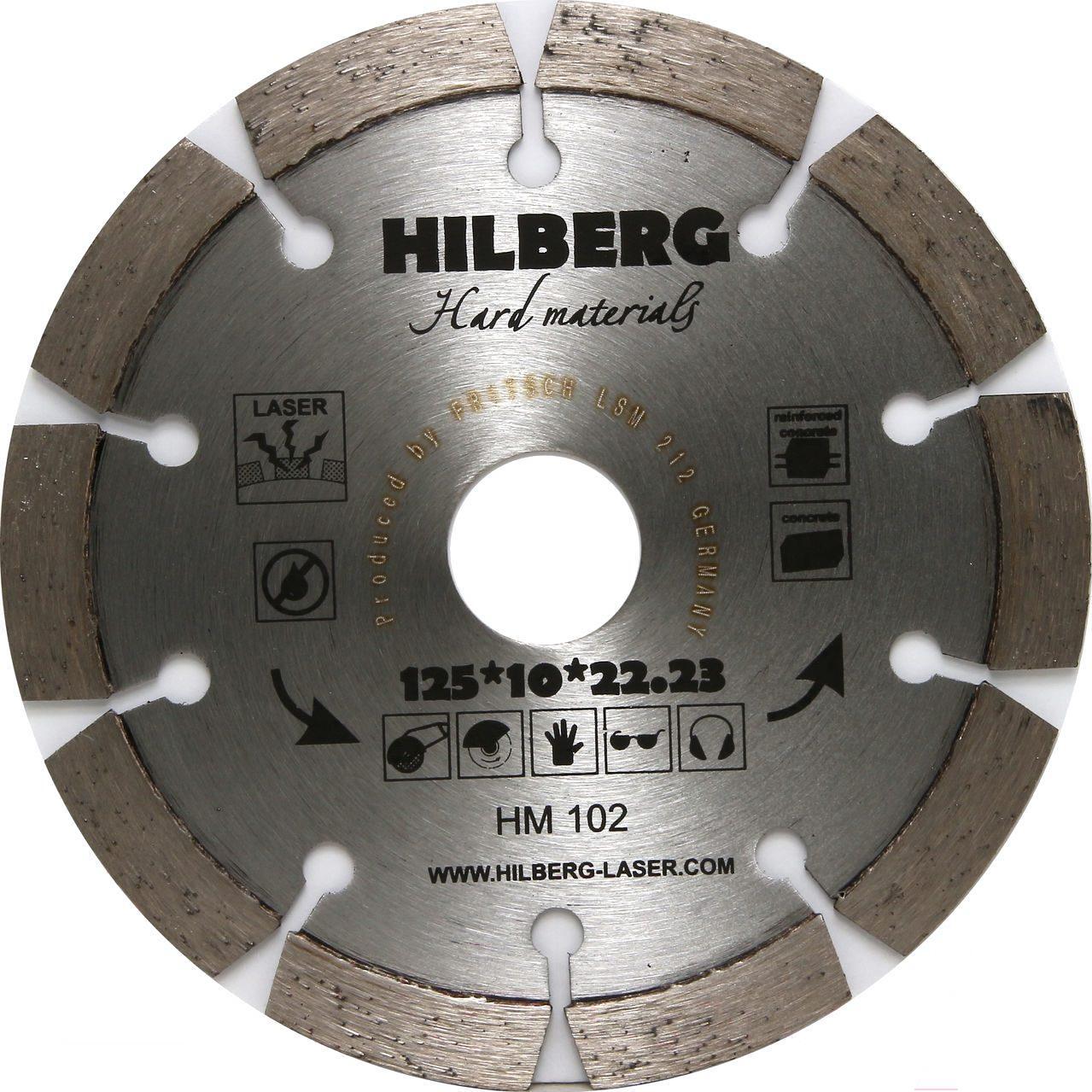 

Алмазный диск Hilberg Отрезной HM102