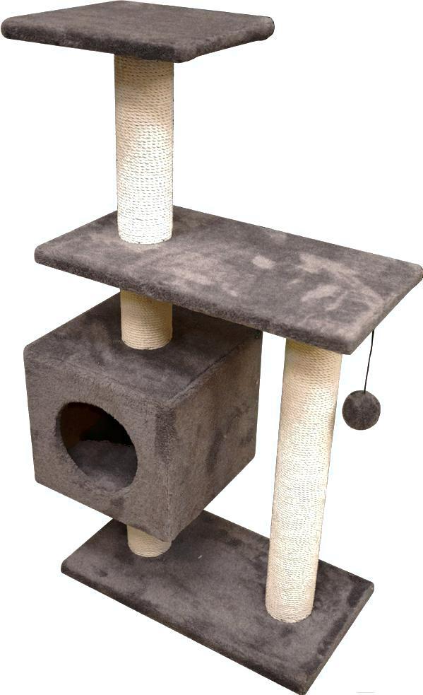 

Когтеточка Cat House Комплекс для кошек Буран 1.06 джут серый