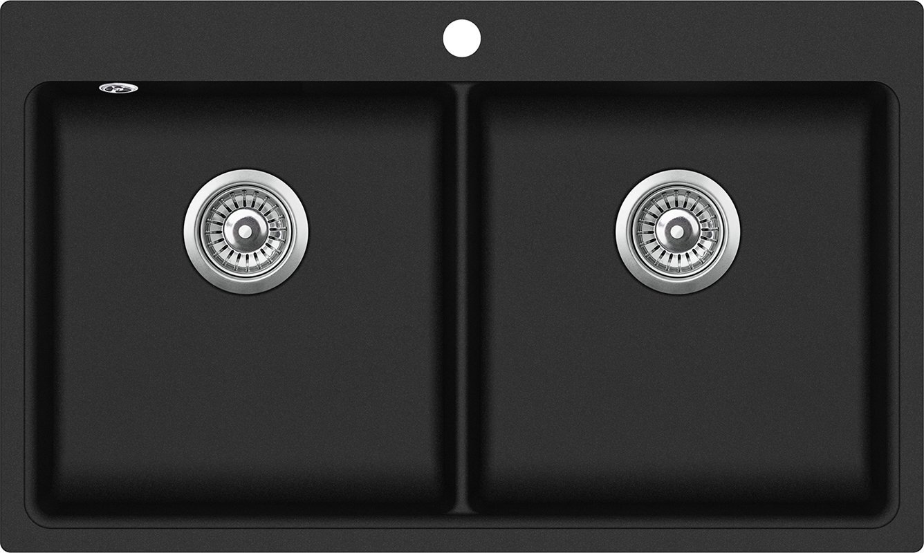 

Кухонная мойка Aquasanita Magna SQM200AW (black metallic 601)