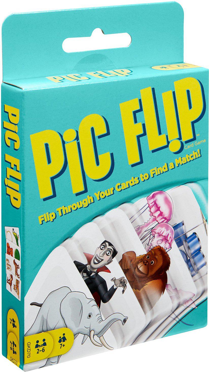

Настольная игра Mattel Карточная Pic Flip [GKD70], Карточная Pic Flip