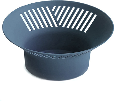 

Фруктовница MonAmi 6573 15х24х26,5см серо-синий