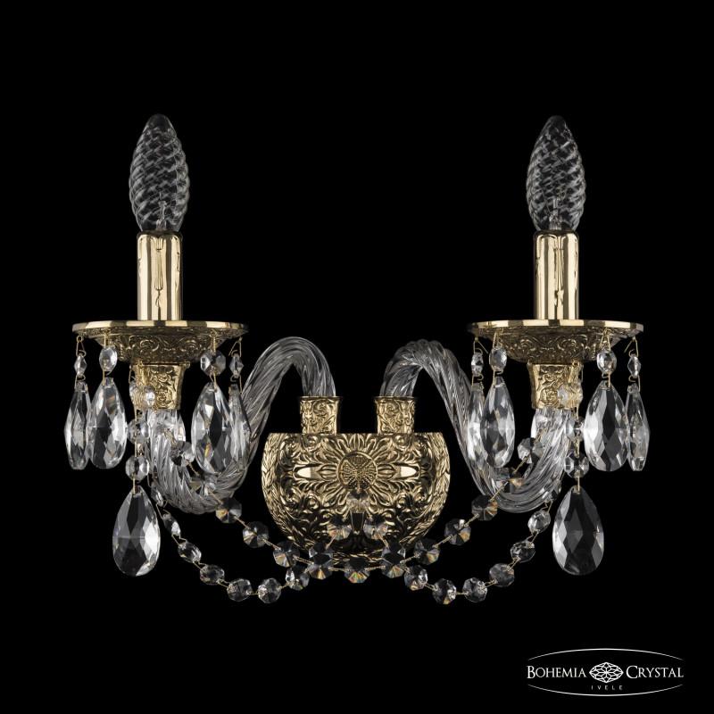 

Бра Bohemia Ivele Crystal хрустальная [16102B/2/165 G], хрустальная
