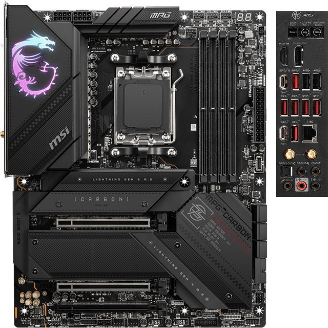 

Материнcкая плата MSI MPG X670E CARBON WIFI