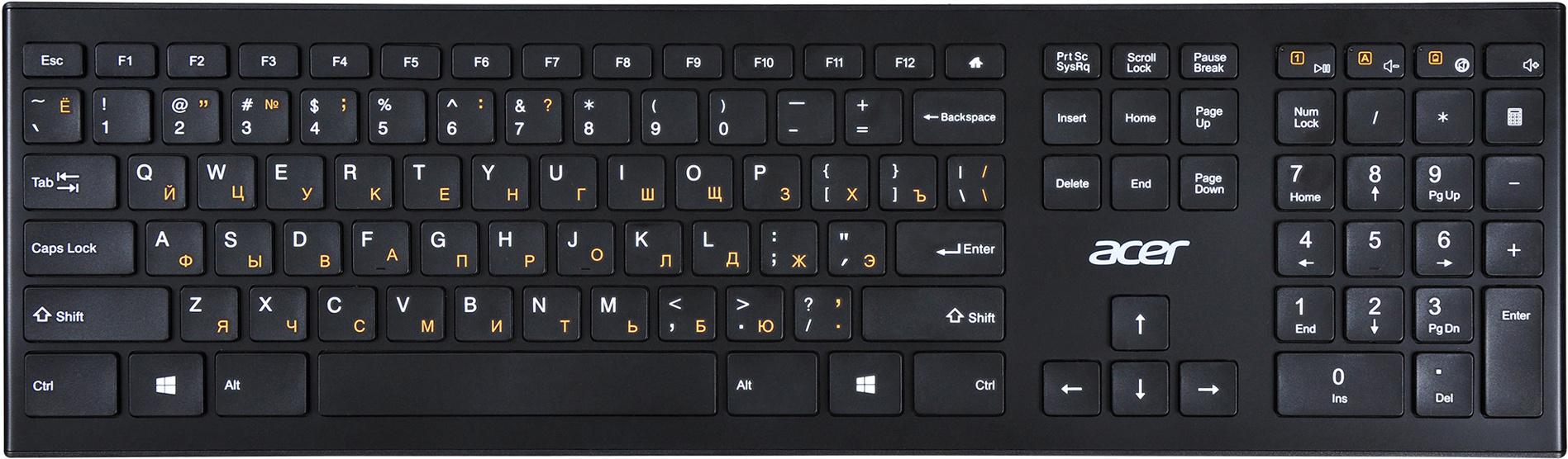 

Клавиатура Acer OKR010 черный [ZL.KBDEE.003], OKR010