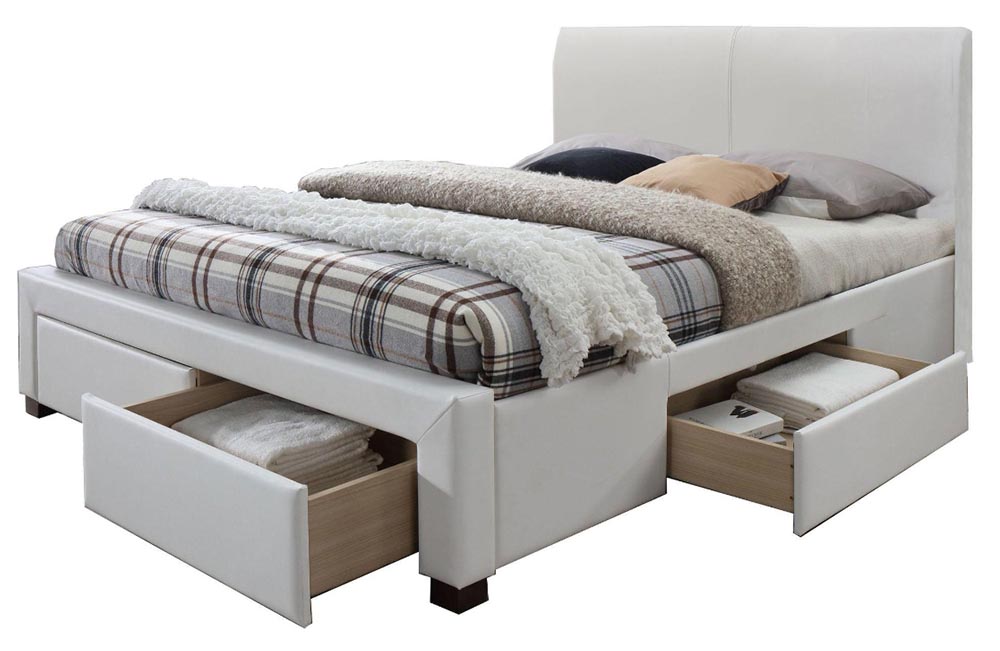 

Кровать Halmar Modena 2 160x200 белый, Modena 2 160x200