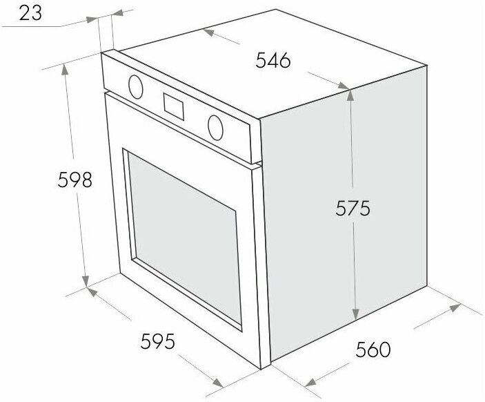 

Комплект встраиваемой техники Maunfeld EEHE.64.5EB/KG + MGOG.673S