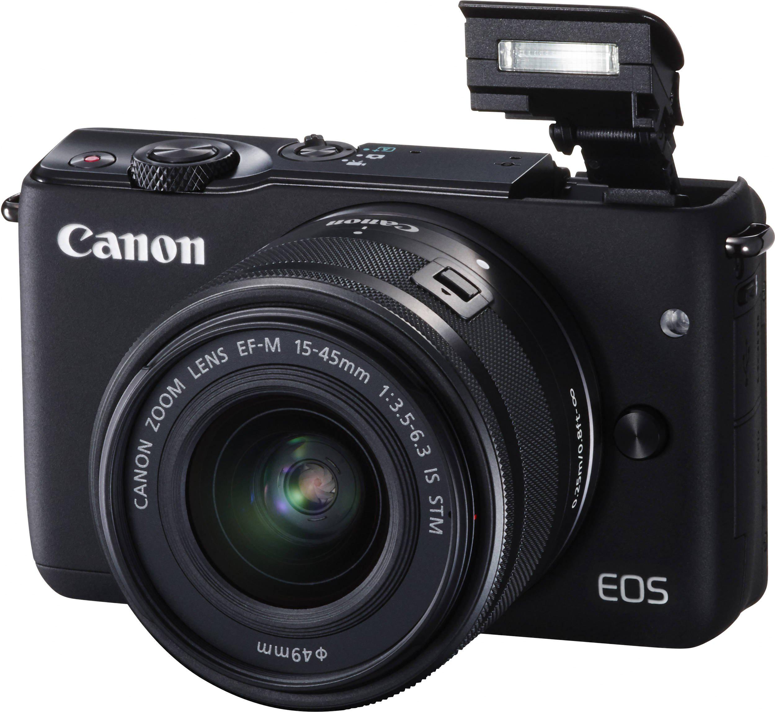 

Фотоаппарат Canon EOS M10 Kit EF-M 15-45mm f/3.5-6.3 IS STM Black, Фотоаппарат Canon EOS M10 Kit EF-M 15-45mm f/3.5-6.3 IS STM 0584C040AA Black