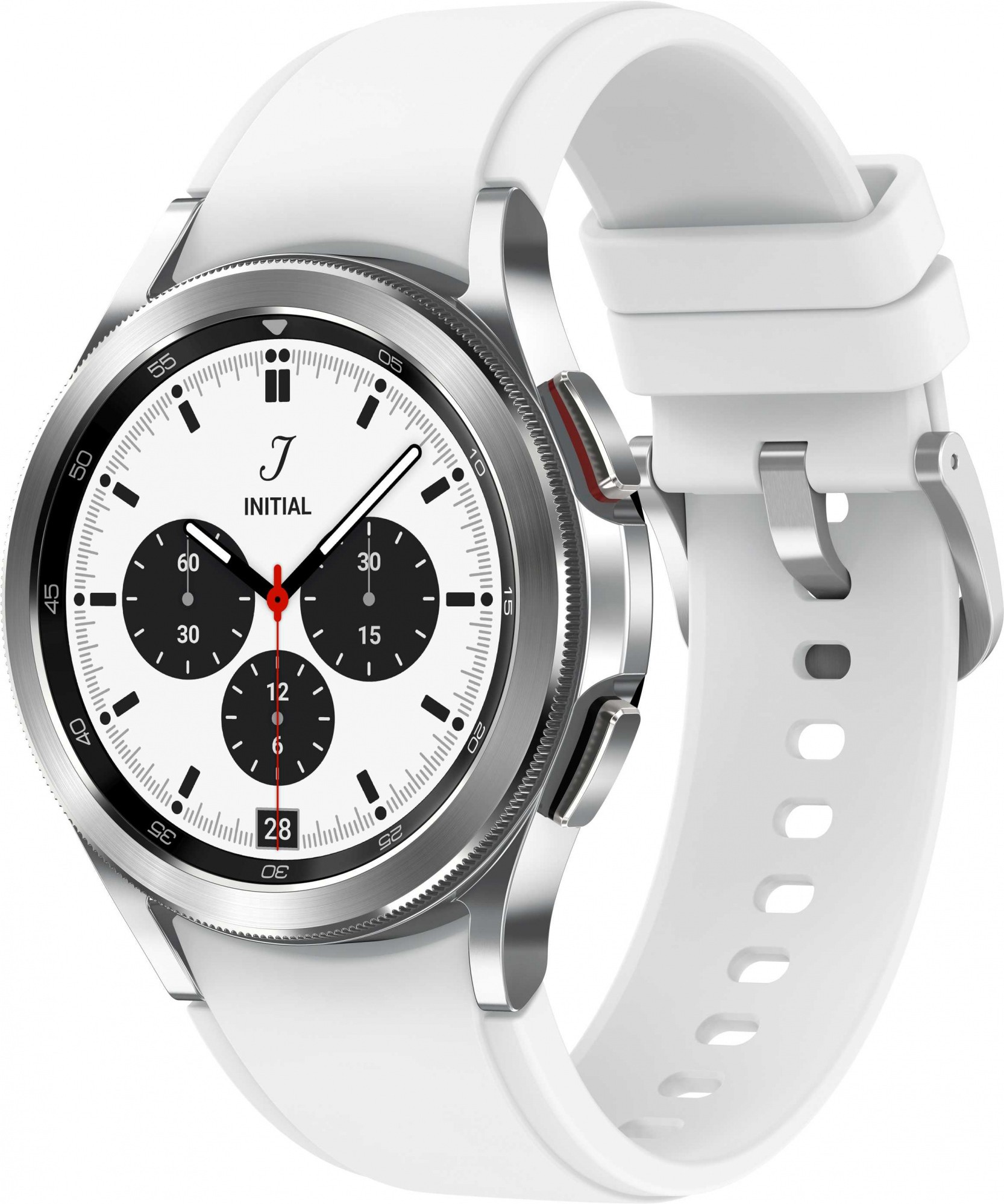 

Умные часы Samsung Galaxy Watch4 Classic 42mm Silver [SM-R880NZSACIS], Смарт-часы Samsung Galaxy Watch4 Classic 42мм (серебро)