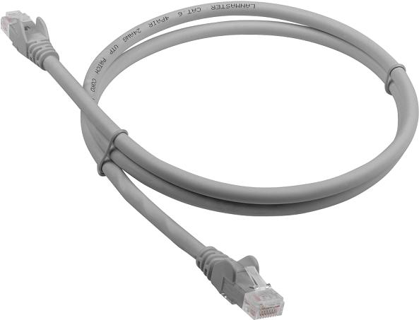 

Lanmaster Патч-корд LSZH UTP кат.6, 1.0 м серый [LAN-PC45/U6-1.0-GY], Lanmaster Патч-корд LSZH UTP кат.6, 1.0 м LAN-PC45/U6-1.0-GY серый