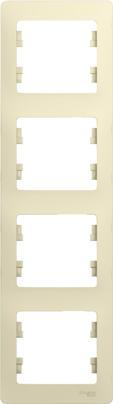 

Рамка Schneider Electric Glossa GSL000208