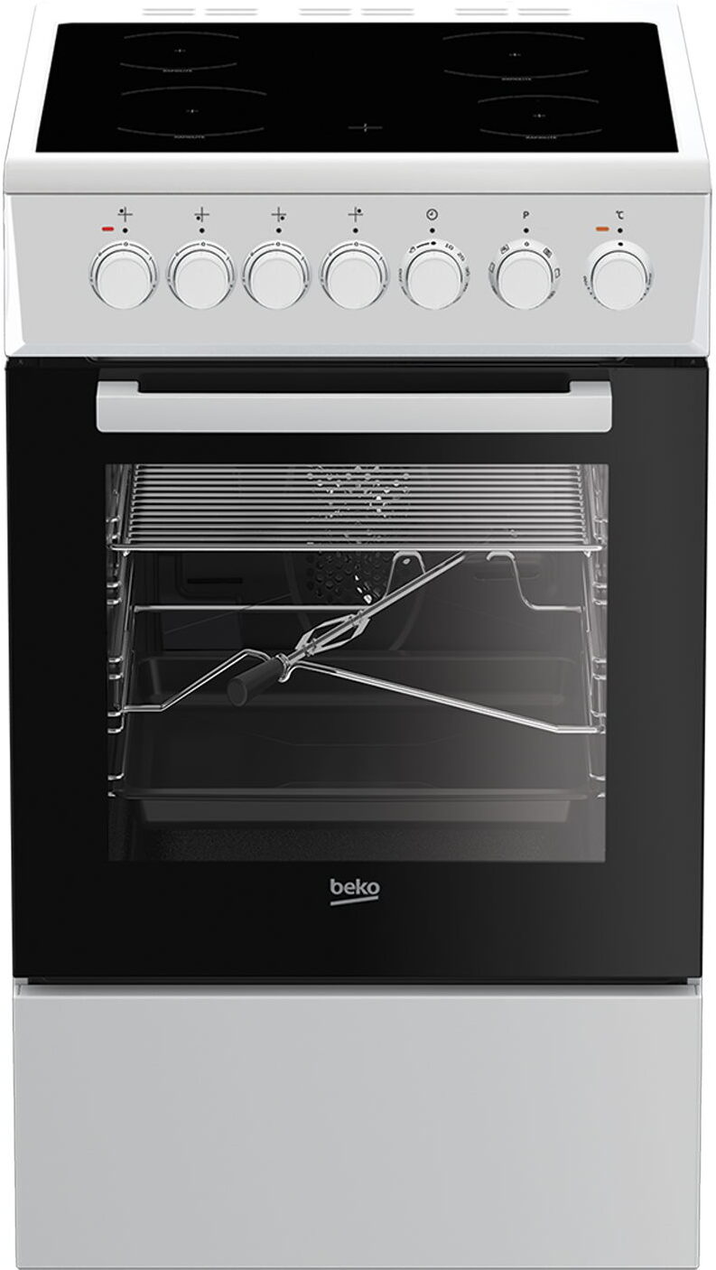 

Кухонная плита BEKO FSE57W [7787187643], Плита электрическая BEKO FSE57W