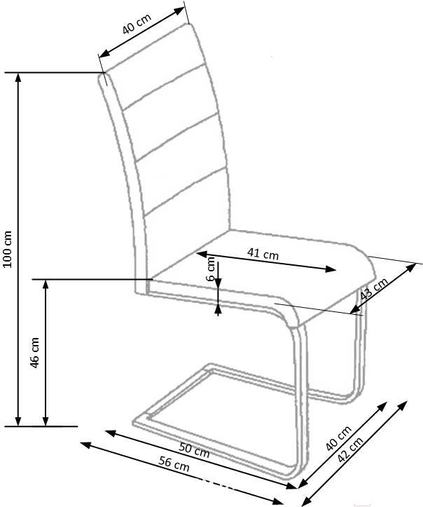 

Стул Halmar K85 коричневый [V-CH-K/85-KR-BRAZ], K85