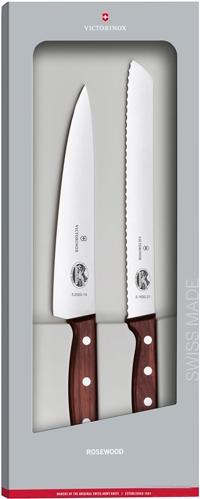 

Кухонный нож и ножницы Victorinox Wood, Набор ножей Victorinox Wood 5.1020.21G