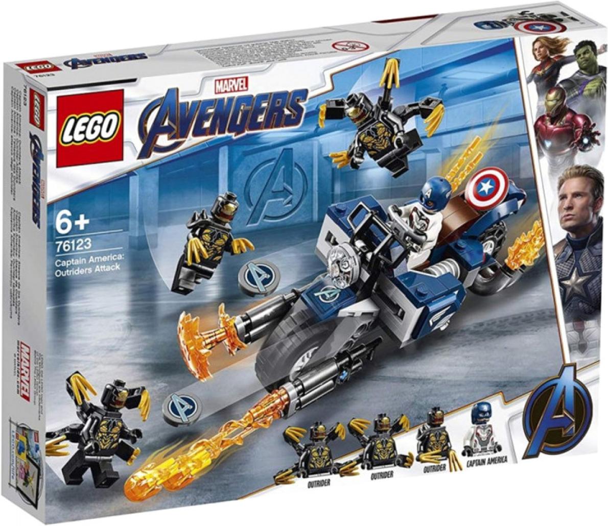 

Конструктор LEGO Super Heroes Америка: Атака Аутрайдеров, Super Heroes Америка: Атака Аутрайдеров