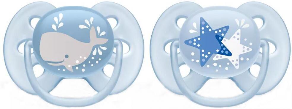 

Набор пустышек Philips AVENT Ultra Soft [SCF223/03], Набор пустышек Philips AVENT Ultra Soft SCF223/03