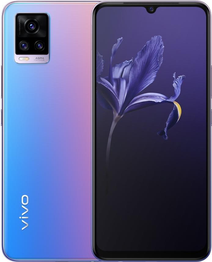 

Мобильный телефон Vivo V20 128GB Sunset melody [5656137], V20 128GB