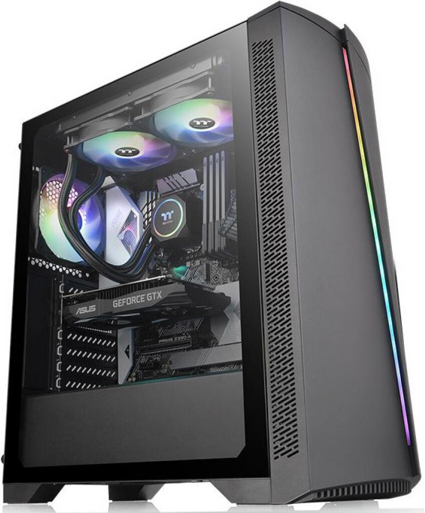 

Корпус для компьютера Thermaltake H350 TG RGB [CA-1R9-00M1WN-00], Корпус для компьютера Thermaltake H350 TG RGB CA-1R9-00M1WN-00