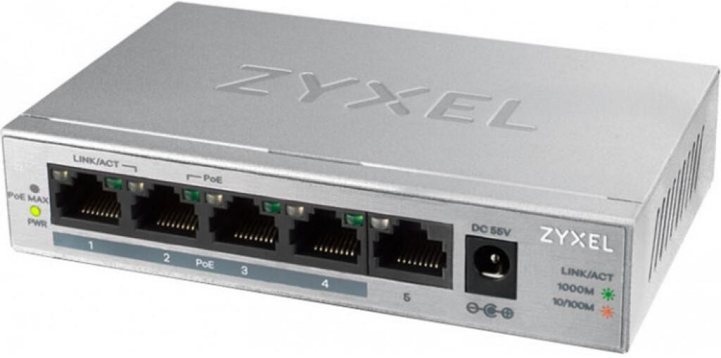 

Коммутатор Zyxel GS1005HP-EU0101F