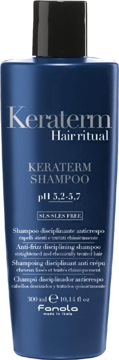 

Шампунь Fanola Keraterm Hair Ritual для выпрямленных химически поврежден. волос 300мл, Маска для волос Fanola Keraterm Hair Ritual для выпрямленных химически поврежденных волос 300мл
