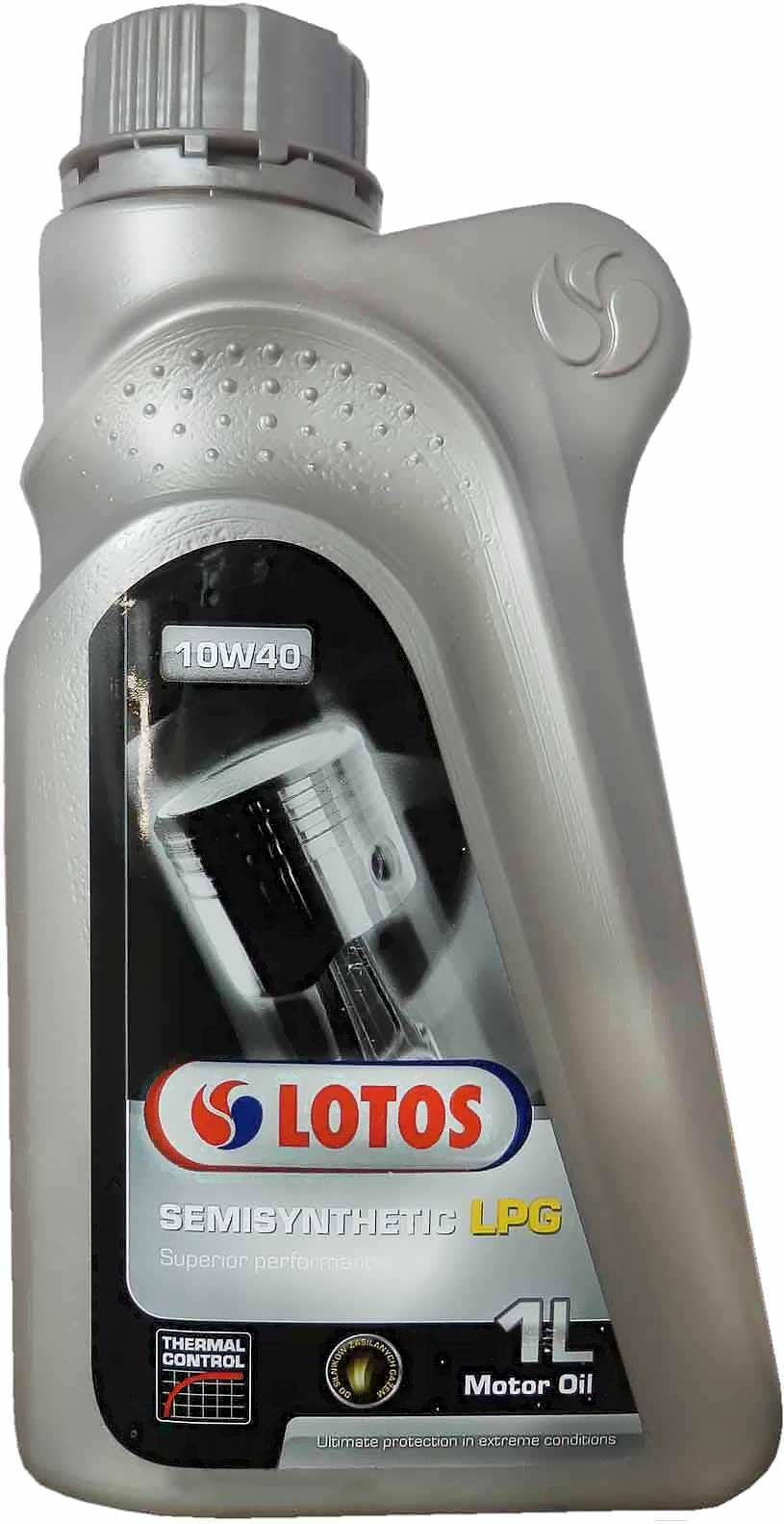 

Моторное масло Lotos SEMISYNTHETIC LPG SN 10W40 1л