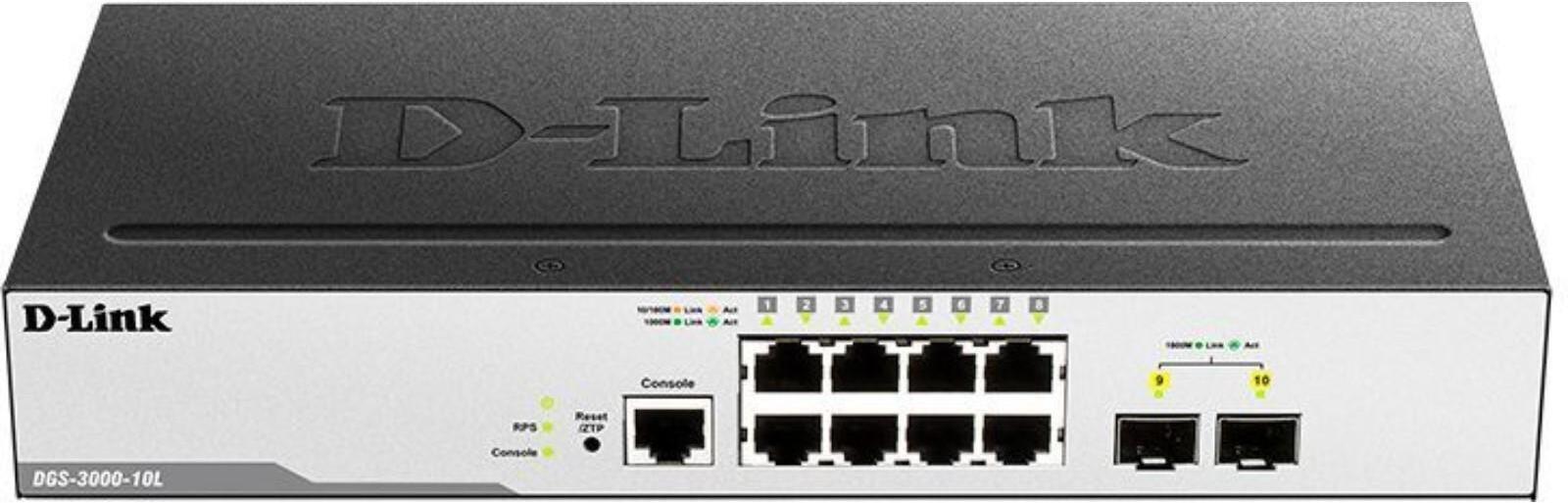

Коммутатор D-Link DGS-3000-10L/B1A