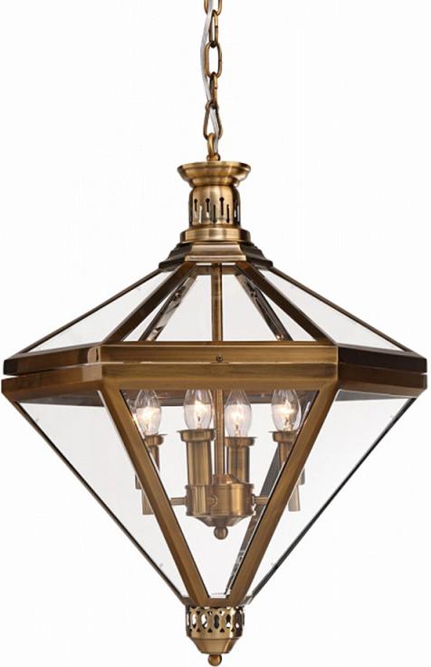 

Подвесная люстра DeLight Collection Подвесной светильник Mistery A.Brass 4 [KM0074P-4 antique brass], Подвесной светильник Mistery A.Brass 4