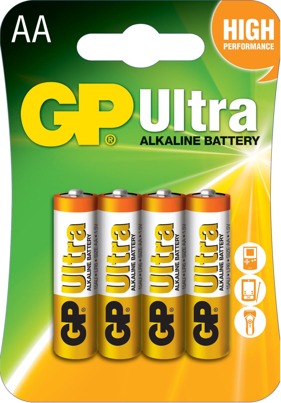 

Батарейка GP Ultra (LR6/15AU-2UE4)