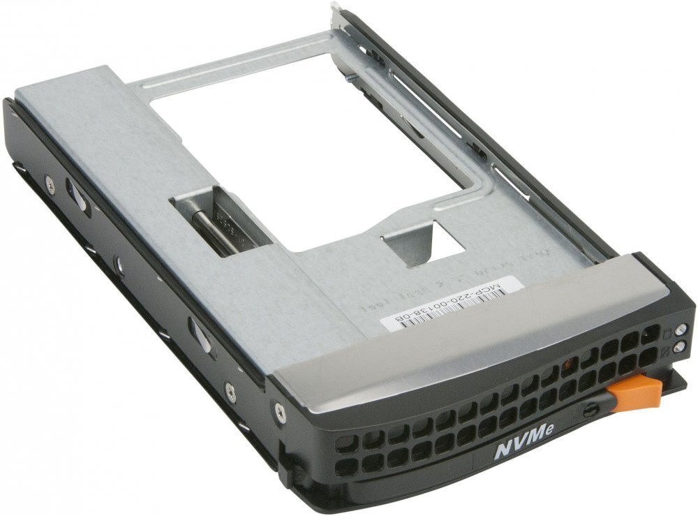 

Корзина для жестких дисков Supermicro MCP-220-00138-0B, Корзина для жестких дисков SuperMicro MCP-220-00138-0B Tool-Less NVMe 3.5 to 2.5 Drive Tray