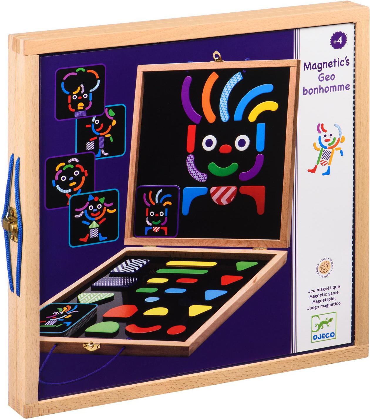 

Настольная игра Djeco Гео человечки [03136], Гео человечки