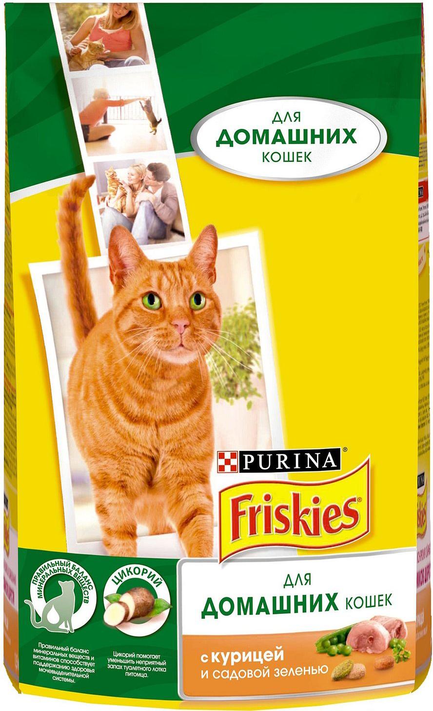 

Корм для кошек Friskies С курицей и садовой зеленью (1.5кг), С курицей и садовой зеленью 1.5кг
