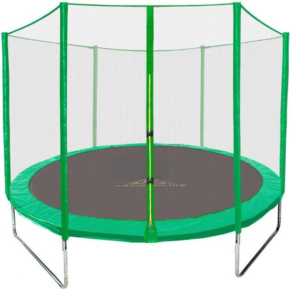

Батут DFC Fitness Trampoline 10ft наружн.сетка светло-зеленый [10FT-TR-LG], Fitness Trampoline 10ft наружн.сетка