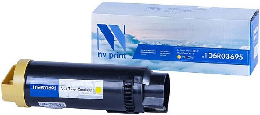 

Картридж лазерный NV Print 106R03695 желтый (NV-106R03695Y)