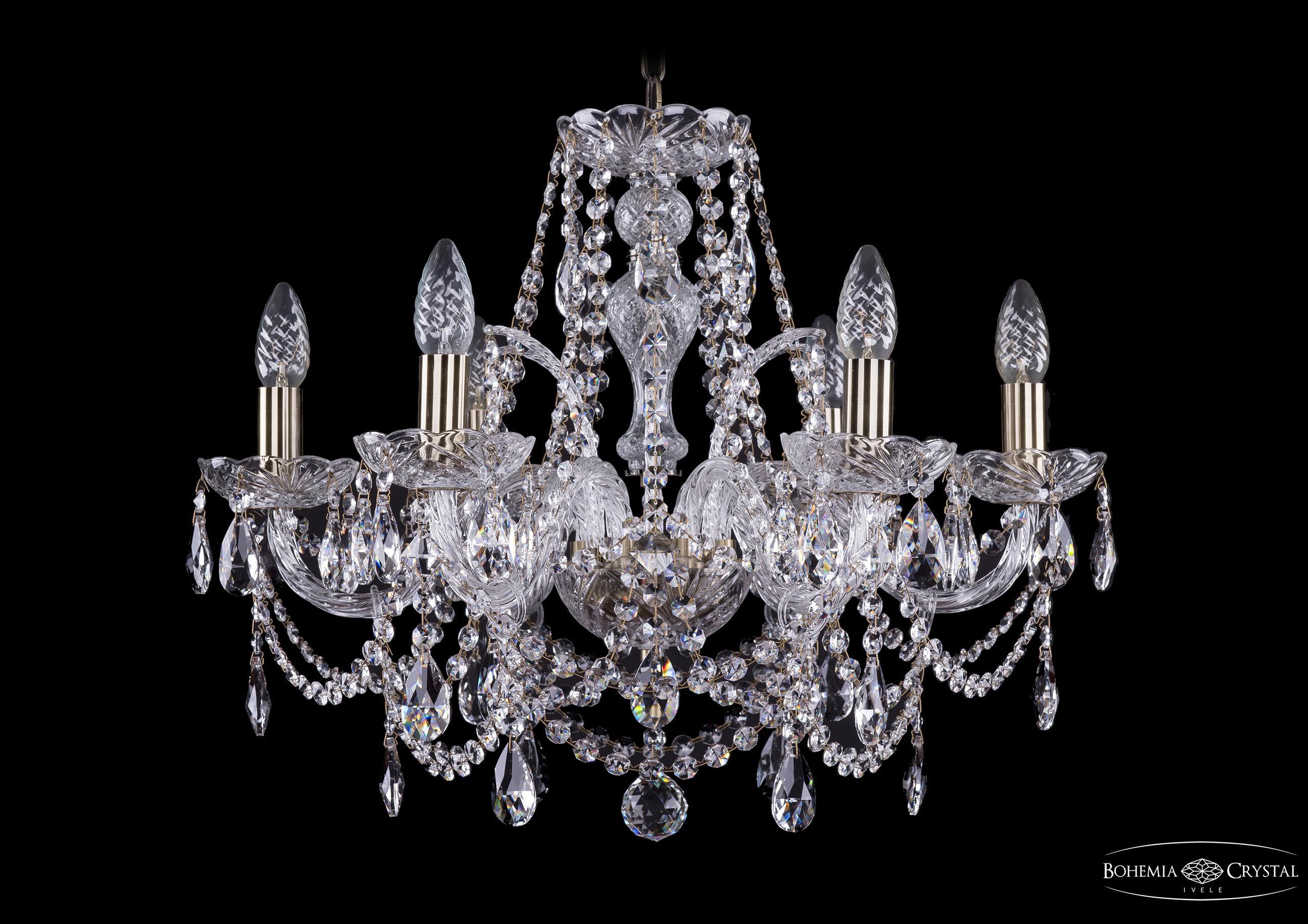 

Подвесная люстра Bohemia Ivele Crystal 1411/6/195/Pa