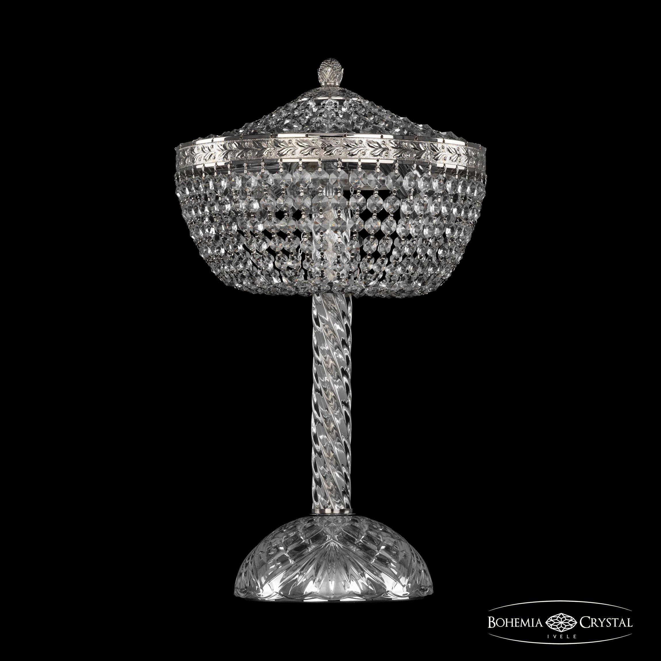 

Настольная лампа Bohemia Ivele Crystal 19051L4/25IV Ni