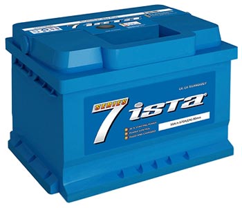

Аккумулятор ISTA 7 Series 6CT-190 A1 190 А/ч, 7 Series 6CT-190 A1 190 А/ч