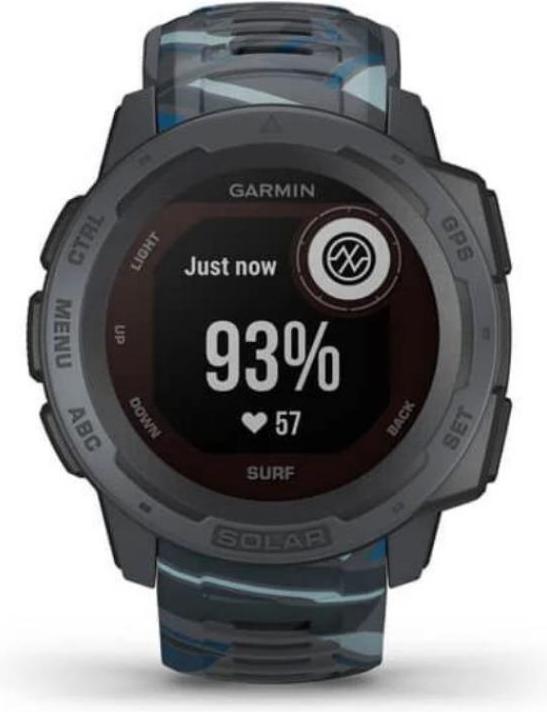 

Умные часы Garmin Instinct Solar Surf Pipeline [010-02293-07], Instinct Solar Surf Pipeline