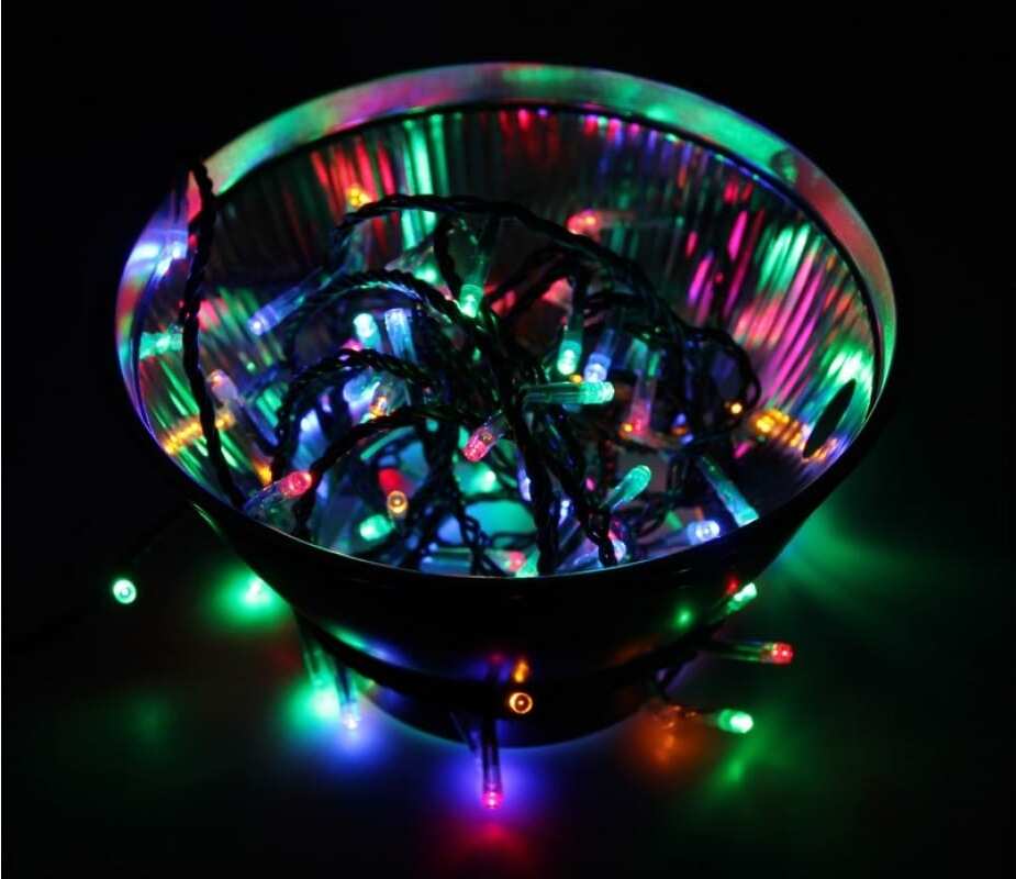 

Новогодняя гирлянда Neon-night Твинкл Лайт 20 м мультиколор [303-149], Гирлянда Твинкл Лайт 20 м, 200 диодов, цвет мультиколор, Neon-Night