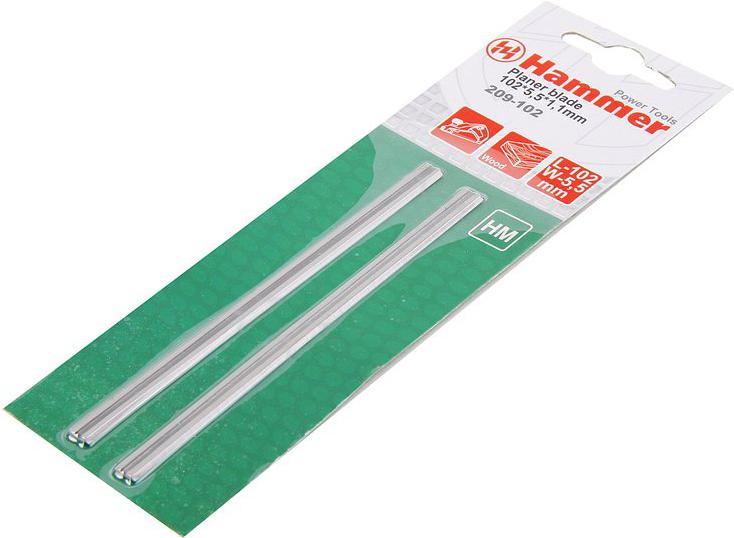 

Нож для электрорубанка Hammer Flex 209-102 PB [35137], Flex 209-102 2шт