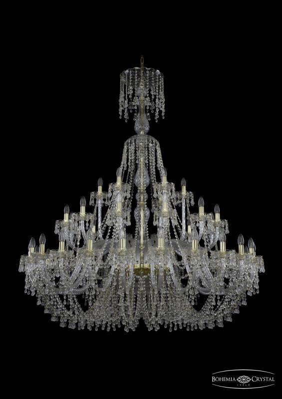 

Подвесная люстра Bohemia Ivele Crystal 1410/24+12+6/530/XL-167/G/V0300