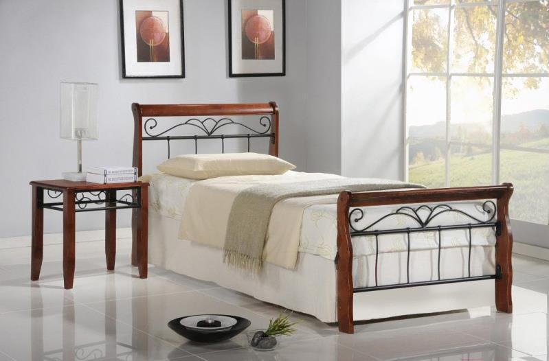 

Кровать Halmar Veronica 90x200, Кровать Halmar Veronica 90x200 (античная черешня)