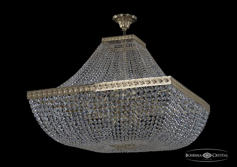 

Люстра на штанге Bohemia Ivele Crystal 19112/H1/80IV G