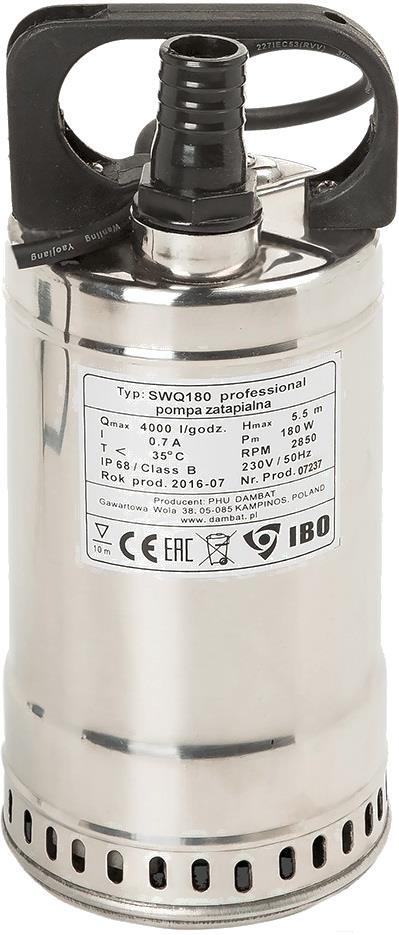 

Дренажный насос IBO SWQ 1100, SWQ 1100