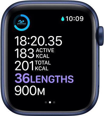 

Умные часы Apple Watch Series 6 40 мм (алюминий синий/темный ультрамарин) [MG143GK/A], Watch Series 6 40 мм (алюминий синий/темный ультрамарин)