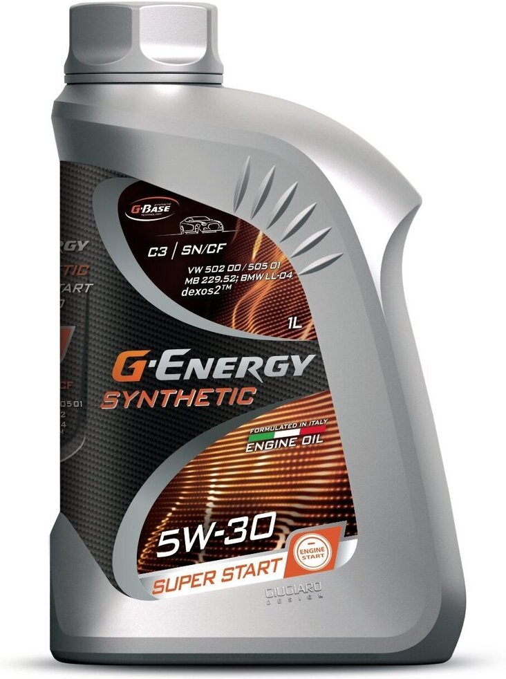 

Моторное масло G-energy Synthetic Super Start 5W30 1л [253142399], Моторное масло G-energy Synthetic Super Start 5W30 1л 253142399