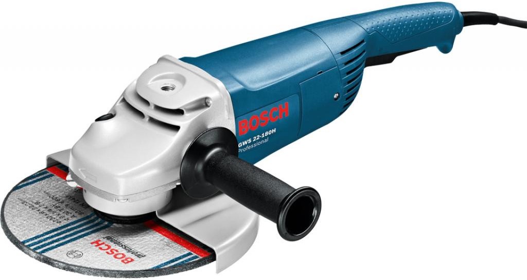 

Профессиональная угловая шлифмашина Bosch GWS 22-180 H Professional (0.601.881.103), Угловая шлифмашина Bosch GWS 22-180 H Professional 0.601.881.103