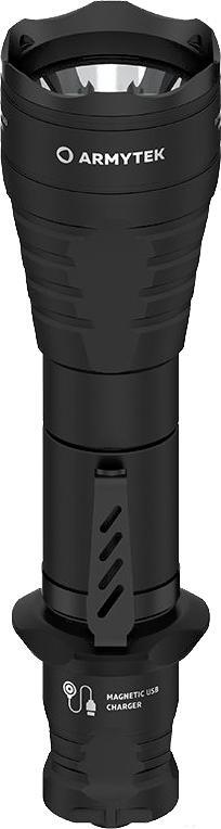 

Фонарь Armytek Predator Pro Magnet USB черный/белый (F07301C)