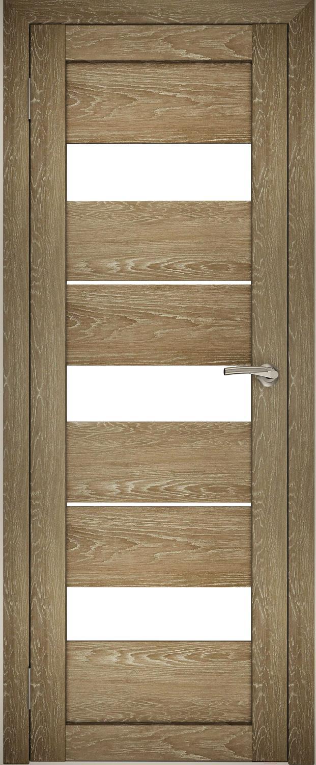 

Межкомнатная дверь Юни Двери Амати 12 80x200 дуб шале натуральный/стекло белое, Амати 12 80x200