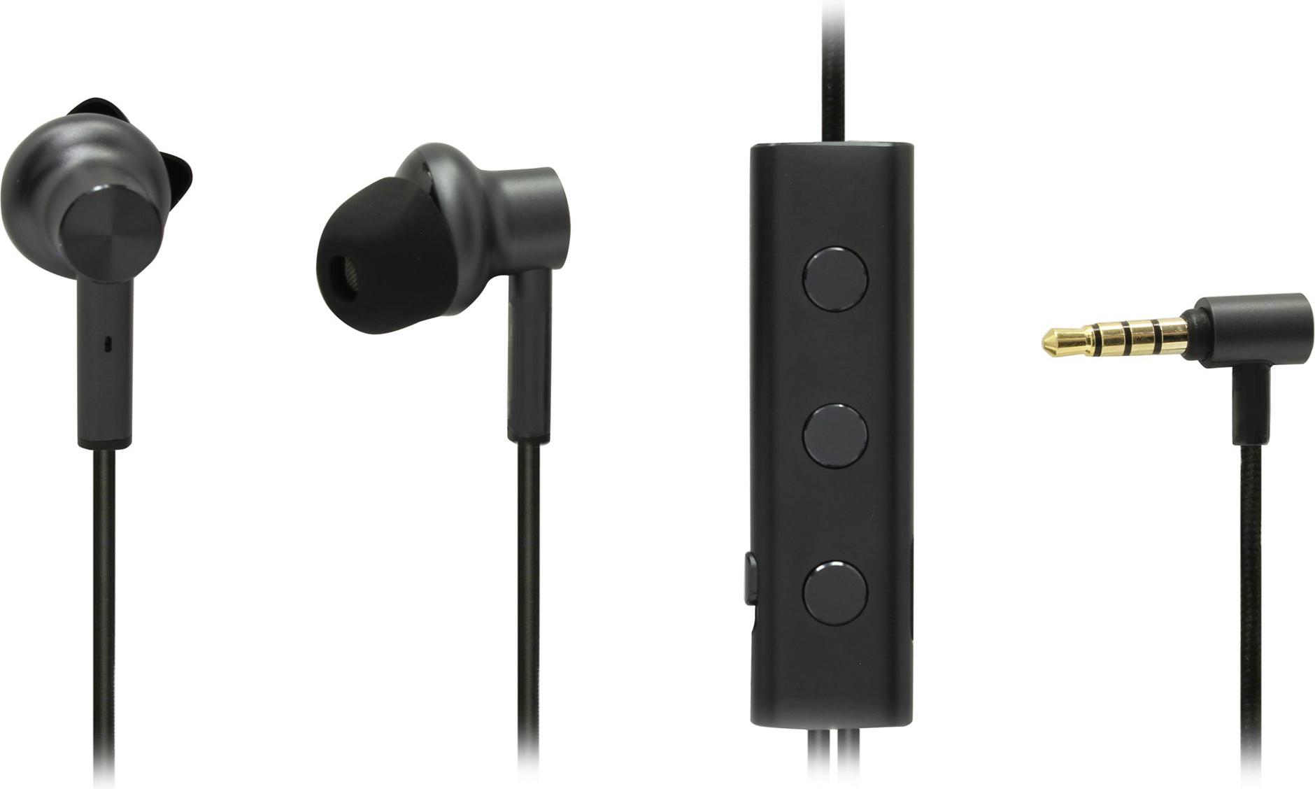 

Наушники-гарнитура Xiaomi Mi Noise Canceling Earphones черный [ZBW4386TY], Mi Noise Cancelling Earphones JZEJ02JY