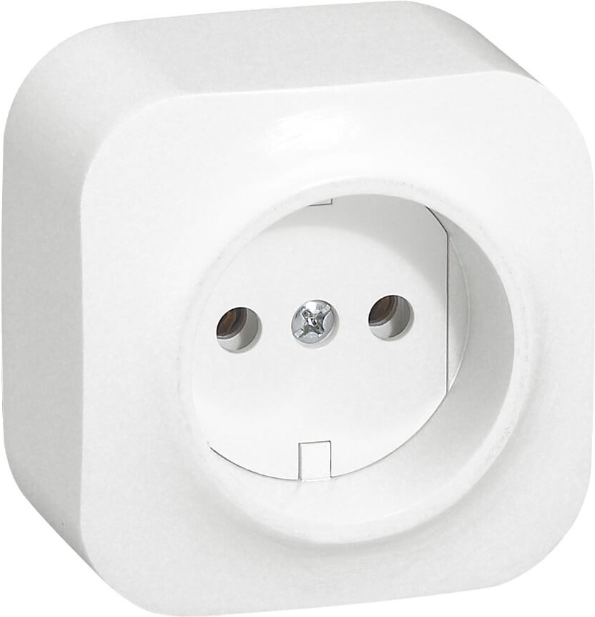 

Розетка Legrand Quteo 782210 белый
